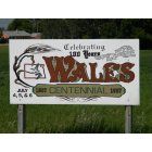 Wales: The Wales Centennial Sign