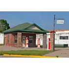 Loup City: Old Gas station on Main Street