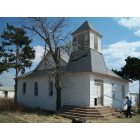 Cooperton: Old White Church Cooperton - Kiowa County, Oklahoma