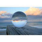 Melbourne Beach: Simple crystal ball turns the world upside down- surf rd beach access