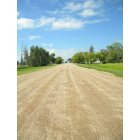 Wales: A photo of a dirt road in Wales, ND