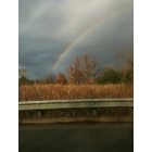 Bartlett: Rainbow over Bartlett