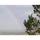 Carlsbad: : Rainbow over the desert at Carlsbad Caverns National Park, NM