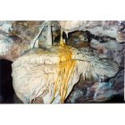 Carlsbad: : Flowstone in Spider Cave, Carlsbad Caverns National Park, NM