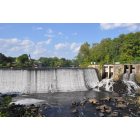 Pittsfield: : River Dam in center of Pittsfield