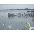 West Tawakoni: Picture was taken from the N. Shore Bridge Rd. next to Walnut Cove Marina & Resort during the winter of 2010.