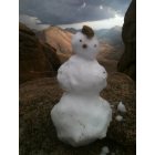 Colorado Springs: : Snowman on Pikes Peak