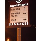 Kankakee: : New signs in downtown Kankakee