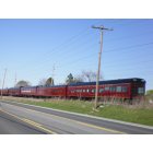Greencastle: : Norfolk Southern Executive Train Heading North From Greencastle