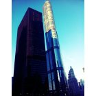 Chicago: : View of Trump tower from Wacker Dr