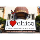 Chico: The I Heart Chico exhibit at the Chico Museum.