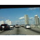 Miami: : Entering Miami Beach from McArthur bridge