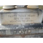 Leary: Philip Edward Boyd Memorial in Leary, GA
