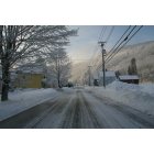 Readsboro: Morning After Snow Storm-Tunnel Street, Readsboro, Vermont