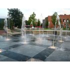 Asheville: : Water fountain downtown