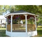 North Powder: Gazebo in the park in the center of town