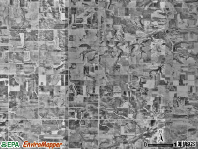 Holden township, Minnesota satellite photo by USGS