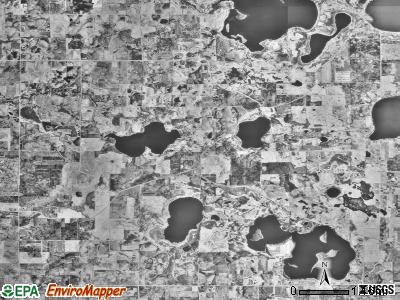 Shieldsville township, Minnesota satellite photo by USGS