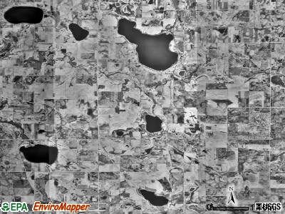 Kilkenny township, Minnesota satellite photo by USGS