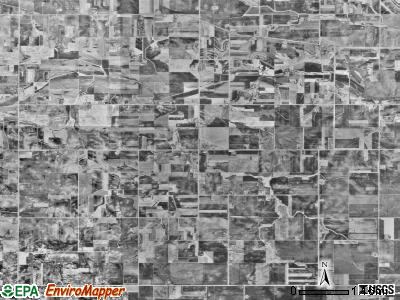 Richland township, Minnesota satellite photo by USGS