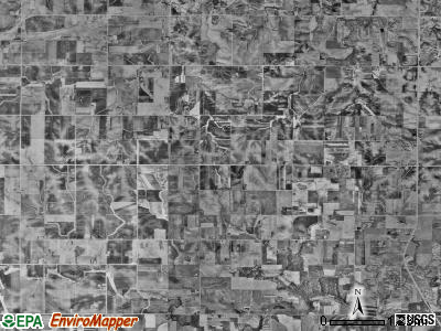 Cherry Grove township, Minnesota satellite photo by USGS