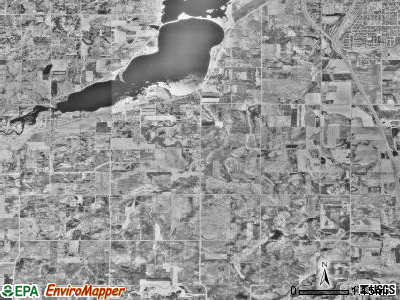 Walcott township, Minnesota satellite photo by USGS