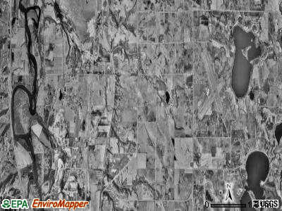 Lime township, Minnesota satellite photo by USGS
