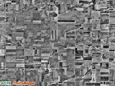 Fountain Prairie township, Minnesota satellite photo by USGS