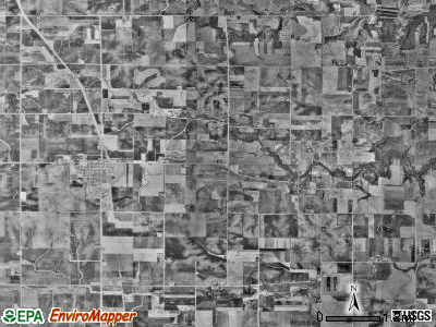 Concord township, Minnesota satellite photo by USGS