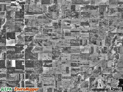 Ann township, Minnesota satellite photo by USGS