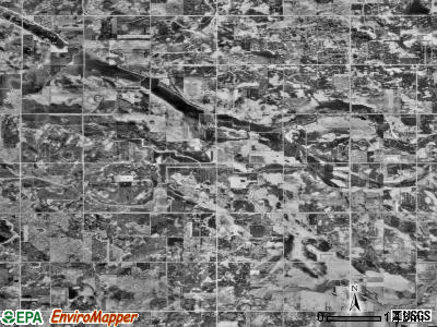 Nelson township, Minnesota satellite photo by USGS