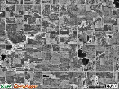 Westbrook township, Minnesota satellite photo by USGS