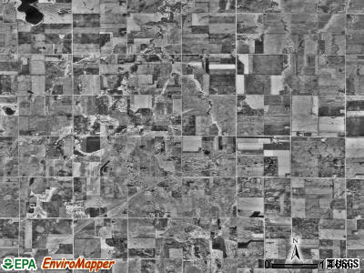 Storden township, Minnesota satellite photo by USGS