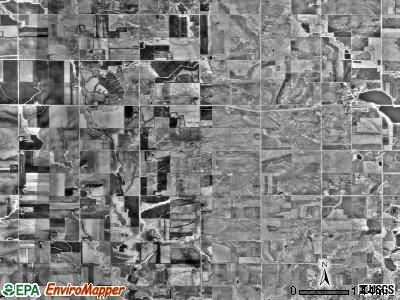 Chanarambie township, Minnesota satellite photo by USGS
