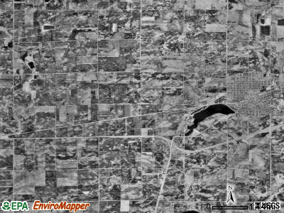 St. James township, Minnesota satellite photo by USGS