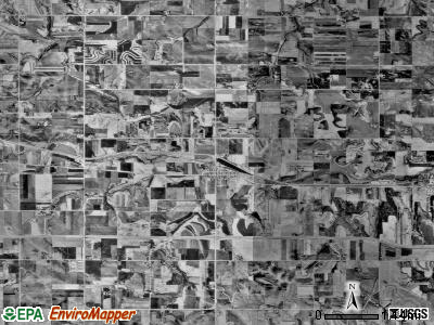 Dover township, Minnesota satellite photo by USGS