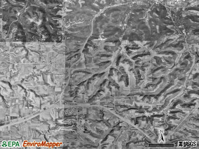 Wilson township, Minnesota satellite photo by USGS