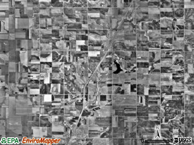 Eden township, Minnesota satellite photo by USGS