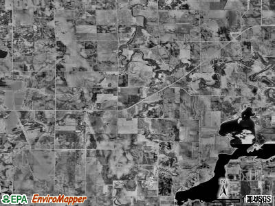 Sterling township, Minnesota satellite photo by USGS