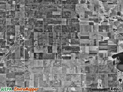 Belfast township, Minnesota satellite photo by USGS