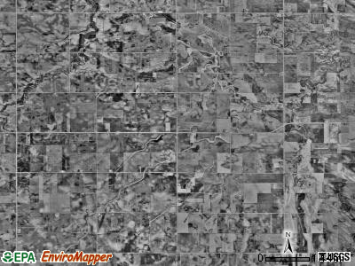 Pleasant Mound township, Minnesota satellite photo by USGS