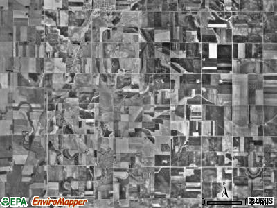 Rose Dell township, Minnesota satellite photo by USGS