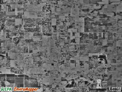 Newry township, Minnesota satellite photo by USGS
