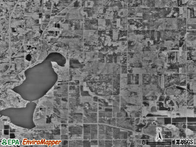 Geneva township, Minnesota satellite photo by USGS