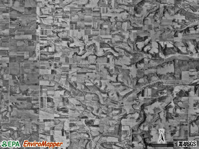 Jordan township, Minnesota satellite photo by USGS