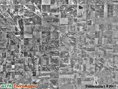 Summit Lake township, Minnesota satellite photo by USGS