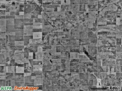 Enterprise township, Minnesota satellite photo by USGS