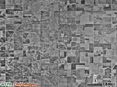 Grand Meadow township, Minnesota satellite photo by USGS