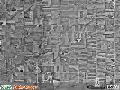 Grand Prairie township, Minnesota satellite photo by USGS