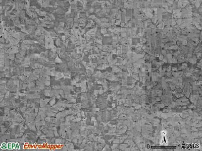 York township, Missouri satellite photo by USGS